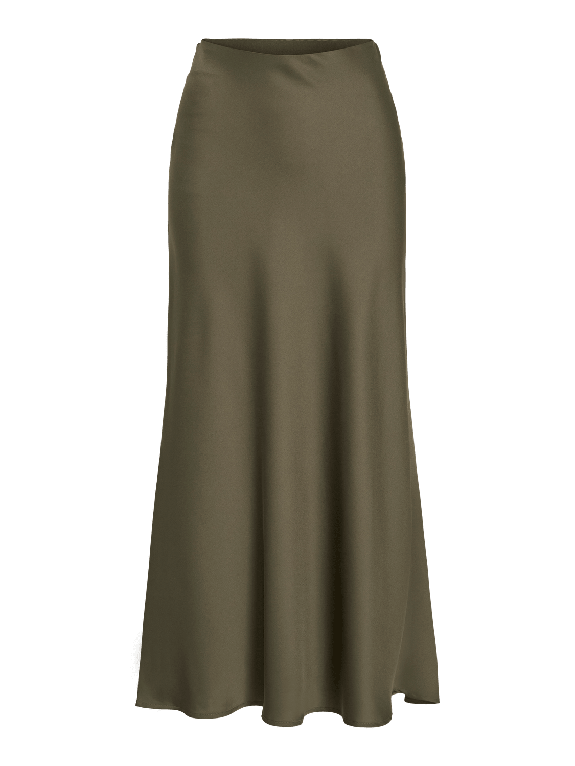 VIELLETTE Midi Skirt - Dusty Olive - VERO MODA & VILA Bergvik
